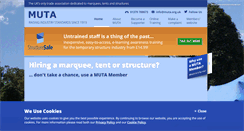 Desktop Screenshot of muta.org.uk